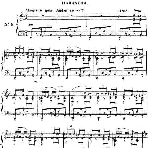 Carmen for Solo Piano 钢琴谱 乔治 比才