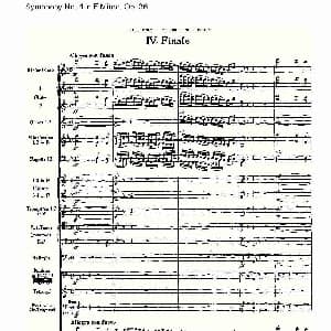 F小调第四交响曲, Op.36 第四乐章 一