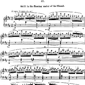 50首车尔尼Op.740钢琴手指灵巧技术练习曲 钢琴谱 车尔尼