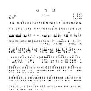 杏花衫_歌曲简谱_词曲:常金 林雾