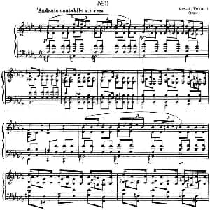 斯克里亚宾 钢琴练习曲 Op.8 No.11 Alexander Scriabin Etudes 钢琴谱 斯克里亚宾