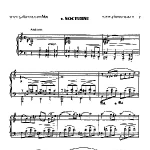 Masquerade Suite 钢琴谱 哈恰图良