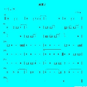 起雾了_歌谱投稿_词曲: 枰上吹箫