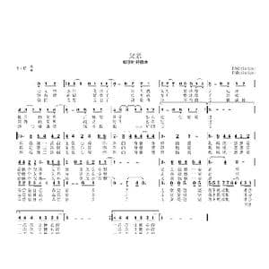 父亲的眼泪_歌曲简谱_词曲:findiger findiger