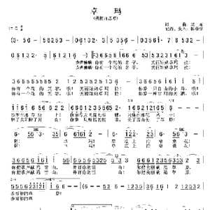 卓玛 樊桐舟版 _歌曲简谱_词曲:亚东 亚东
