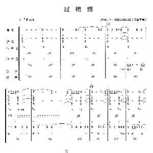 过把瘾_歌曲简谱