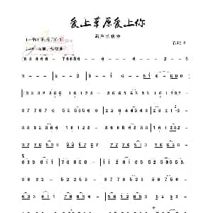 葫芦丝谱 | 爱上草原爱上你 石焱