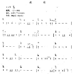 电子琴谱 | 迟到