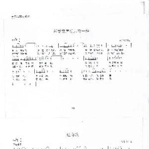 科学发声法只有一种 ; 经商歌_歌谱投稿_词曲:朱学松 朱学松