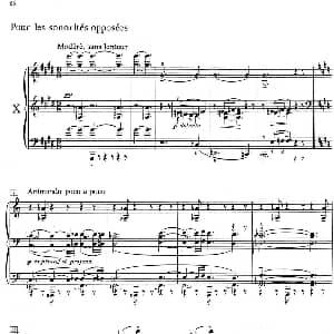 德彪西12首钢琴练习曲 钢琴谱 德彪西