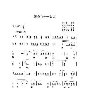 秦腔 游龟山—藏舟 肖若兰