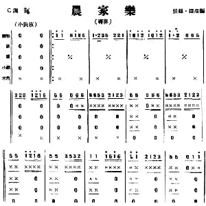 农家乐 民乐齐奏 打击乐 伯廷 根生编