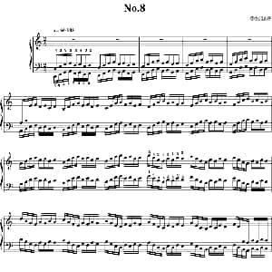 哈农指法练习 钢琴谱