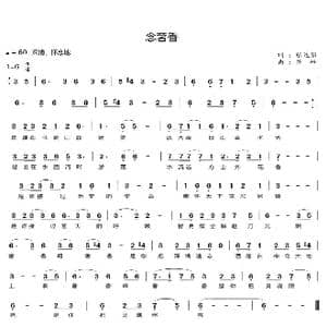 念奢想_歌谱投稿_词曲:张达银 熊峰