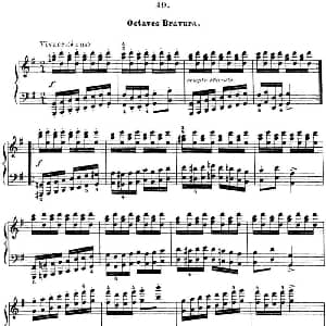 50首车尔尼Op.740钢琴手指灵巧技术练习曲 钢琴谱 车尔尼