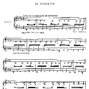 伊贝利亚组曲 EL ALBAICIN 钢琴谱 埃赛克 阿尔贝尼兹