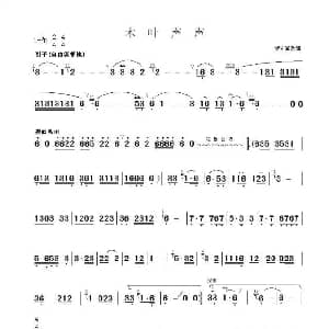 木叶声声 树叶演奏谱 罗文军改编