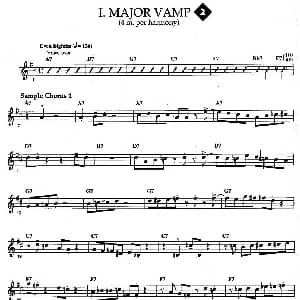 萨克斯谱 | Jazz Patterns For Improvisation Bb Frank Mantooth 2