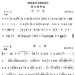 阳山道节 朝鲜族舞蹈 中国民族民间舞曲选