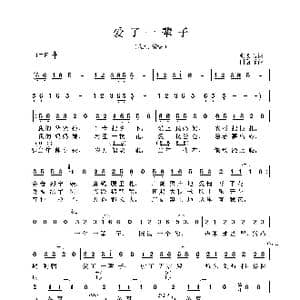 爱了一辈子_歌曲简谱_词曲:张良玉 闫雪峰