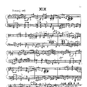 24 Preludes Op.53 钢琴谱 尼古拉 凯帕斯汀