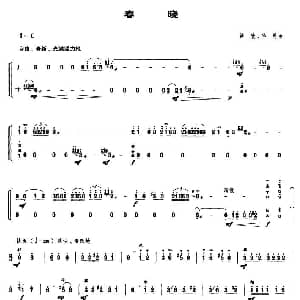 春晓 笙谱 梁欣 华恩