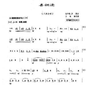 喜相逢_歌曲简谱_词曲: 编曲:冯子存