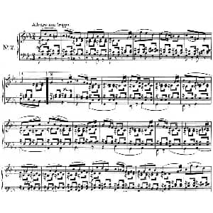 门德尔松无词歌Op.38 钢琴谱 门德尔松