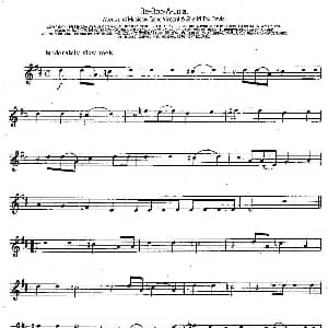 萨克斯谱 | Be Bop A Lula