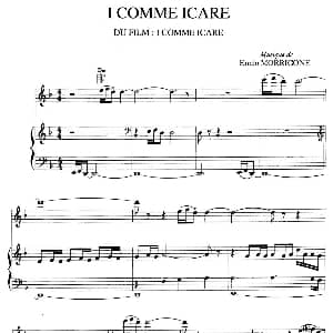 电影配乐大师莫瑞康最佳20首钢琴谱 钢琴谱 莫瑞康 Ennio Morricone