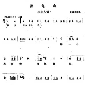 秦腔 游龟山 田夫人唱段 孟遏云