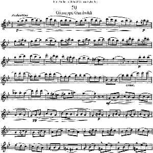 长笛曲谱 | 斯勒新老风格长笛练习重奏曲 第一部分 NO.50 NO.52 Siegfried Thiele S. 斯勒