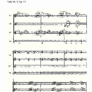 Suite No.1, Op.43 第一套曲,Op.43第五乐章 二