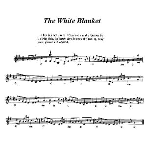 小提琴谱 | The White Blanket 爱尔兰民歌
