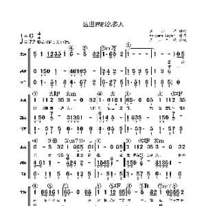 这世界那么多人_歌谱投稿_词曲:王海涛 Akiyama Sayur i