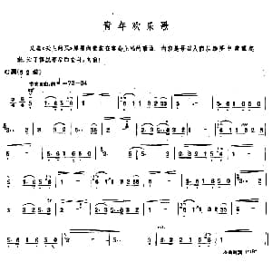 青年欢乐歌 内蒙四弦独奏曲