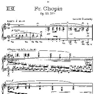 53首改编练习曲 钢琴谱 里奥鲍尔德 戈多夫斯基