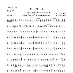 勿相忘_歌曲简谱_词曲: 张宏光