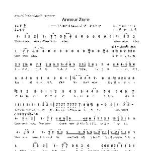 日 DIE SET DOWN_歌曲简谱_词曲:マイクスギヤマ 山田信夫