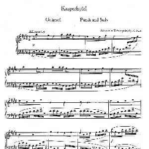 Five Concert Etudes "Chinese" Op.52 钢琴谱 亚历山大 齐尔品 Alexander Tcherepnin