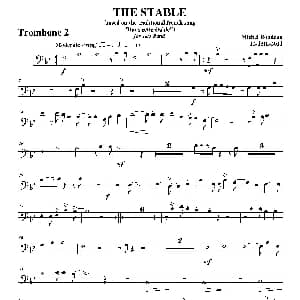 THE STABLE 第二长号分谱