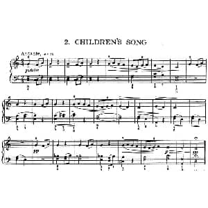 For Children Sz.42 钢琴谱 巴托克