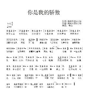 你是我的骄傲_歌谱投稿_词曲:海阔天空心怡 海阔天空心怡