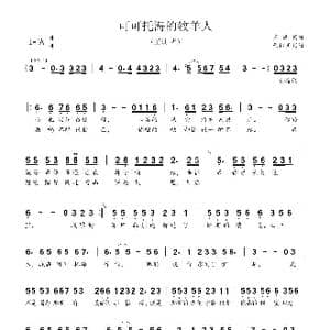 可可托海的牧羊人_歌曲简谱_词曲:王琪 王琪