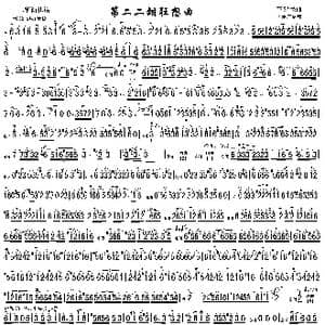 第二二胡狂想曲简谱_歌谱投稿_词曲: 王建民曲