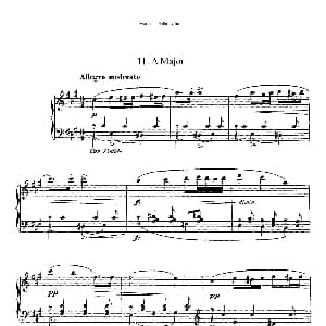 12 Silhouettes Op.8 钢琴谱 安东宁 德沃夏克