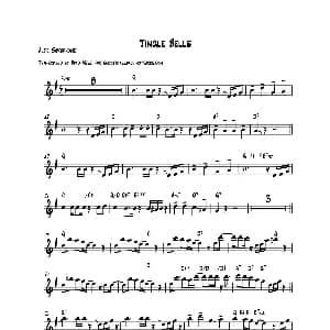 萨克斯谱 | Jingle Bells 中音萨克斯