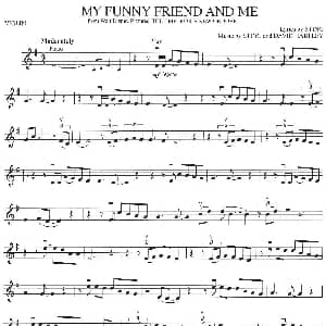 小提琴谱 | MY FUNNY FRIEND AND ME