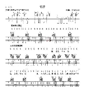 鸽子 吉他谱 林晨阳 琴语MUSIC改编