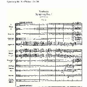 F小调第四交响曲, Op.36 第一乐章 一